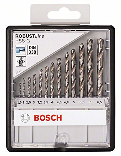Bosch Pro 13tlg. Metallbohrer-Set HSS-G geschliffen Robust Line - 2