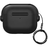 BUFF LABS Airpods Pro/Pro 2 DjPods Sert Malzemeli Kilitli Kapak Askı Aparatlı Airpods Pro/Pro 2 Uyumlu Kılıf (Siyah - Siyah)