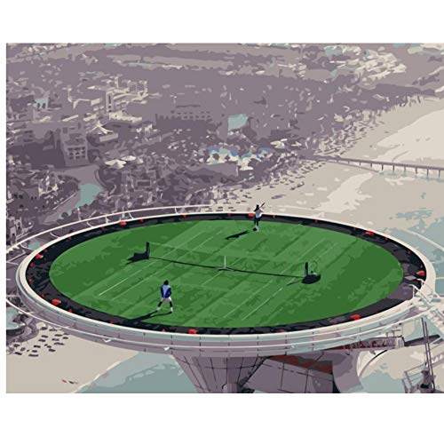 XIGZI Picture Oil Painting By Numbers Wall Decor Diy Painting On Canvas For Home Decor 40X50 CM