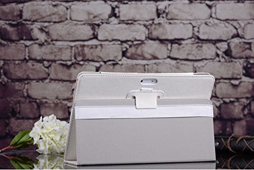 BEISTA K107 10.1 Zoll 3G / 4G Tablette-Leder-Kasten / Schlag-Abdeckung (weiß) - 7