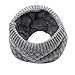 Produktbild Schal Loop Unisex Strickschal Schlauchschal Basic Schal Tuch Damen-schal Rundschal Halstücher uni unifarben Loopschal Einfarbig Rund-Schal Feines Hals-Tuch Feinstrick Schal mit Fleecefutter Rovinci