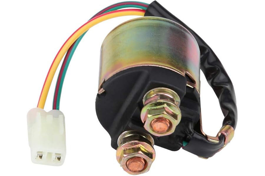 Starter Solenoid 12V for / / / 1988-2000, Quad Bike Starter Motor Relay for Motorbike Motorcycle