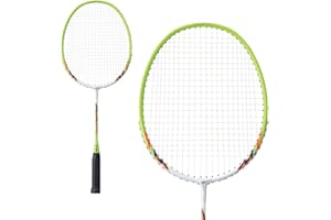 YONEX MUSCLE POWER 2 BADMINTON RACKET JUNIOR - White/Yellow