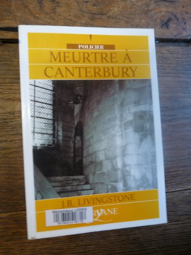 couverture de : Meurtre &agrave; Canterbury
