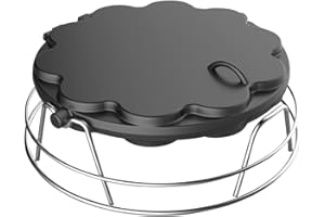 tepro Grillzubehör Gusseisen-Waffel-Einleger