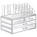 Beautify Acrylic Cosmetic Makeup Organiser - 20 Sections with 4 Drawers