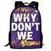 Produktbild Leichter Rucksack mit Aufdruck Why Don't Me, wasserabweisend, für Reisen, Laptop, Tagesrucksack, 43,2 cm (17 Zoll)