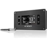 AC Infinity Controller 2, Thermostat Fan and Speed Controller, for Home Theater AV Media Cabinet Cooling System