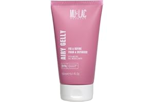 MULAC - AIRY GELLY - Gel Capelli Modellante, Styling Perfetto, Anticrespo, Definisce e Protegge la Piega dall’umidità, dona volume, senza irrigidire né appesantire il capello, 150ml