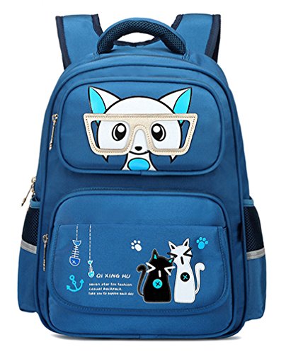 Fille Chat Sac à dos Enfant Mignonne Animal Cartable Livre Imperméable Décontractée Daypack