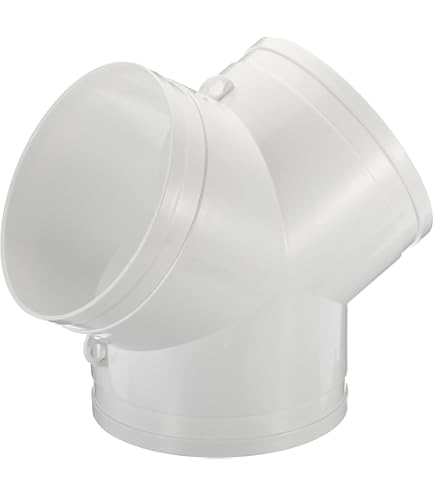 T PIECE METAL EQUAL TEE DUCTING CONNECTOR FANS HYDROPONICS 4" 5" 6" 8" 10" 12 - View #13