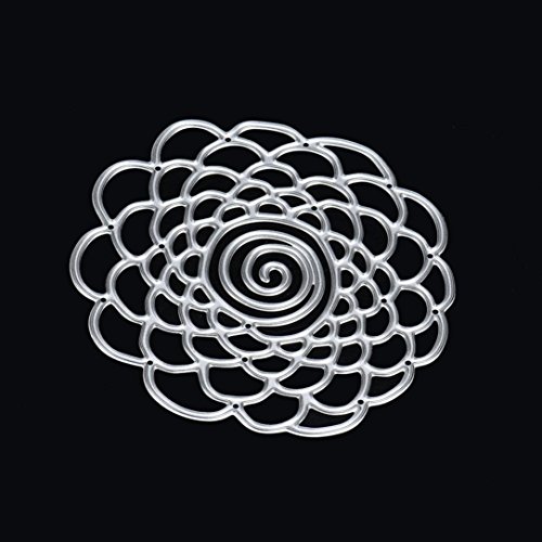 VENMO Blume Herz Metall Schneiden stirbt Schablonen DIY Scrapbooking Prägepapier Karten Album Tagebuch Schablone (F) - 3