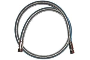 COMAP Flexible de gaz naturel inox - 2,00m - Validité illimitée - Raccordement à visser - S651114