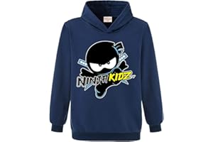 FORLCOOL Ninja Kidz Kids sports hoodie Girl Print Jumper Boys Top