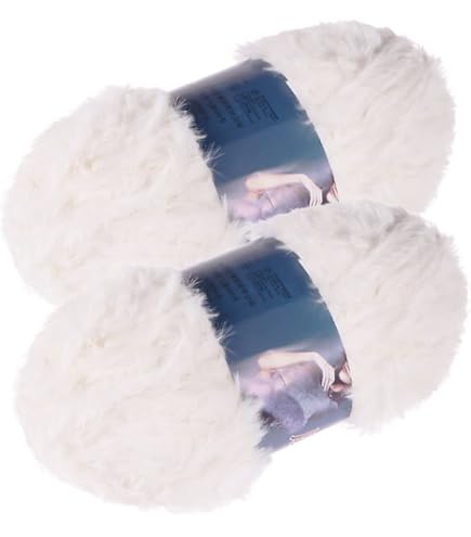 Lot De Pelotes De Laine Bleu Tweedé Fourrure - 500g - Fabriqué En France - Aiguille N°4 - Pour Tricot Hiver