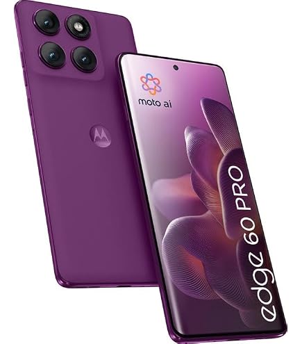 Motorola Edge 50 Pro 5G with 68W Charger (Luxe Lavender, 256 GB