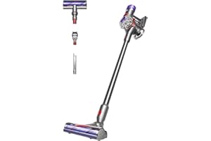 Dyson V8 Advanced SV25, Aspirapolvere Senza Fili, Argento e Nichel