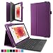 Produktbild Infiland Microsoft Surface 3 Hülle Case -Slim Fit Folio PU-lederne dünne Kunstleder Schutzhülle Cover Tasche für Microsoft Surface 3 10.8-Zoll Windows 8.1 Tablet (NICHT Passt zu Surface Pro 3 12-Zoll)(mit Auto Schlaf / Wach Funktion)(Lila)