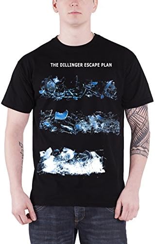 Dillinger Escape Plan T Shirt Dissociation Album Art Official Mens Black M