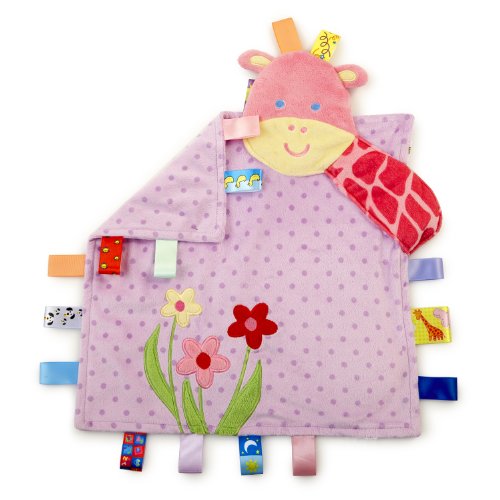 Taggies - Peek a Boo Giraffe Baby Blanket