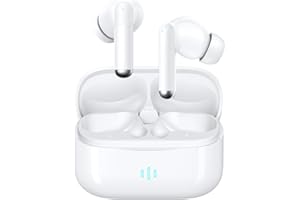 YELKUTT Wireless Earbuds, Earphones with HiFi Stereo Deep Bass In Ear Buds, Bluetooth 5.4 Headphones with 6 ENC Noise Cancelling Mic, 50H Playtime, Wireless Headphones Mini Ultra Light, IP7 Waterproof