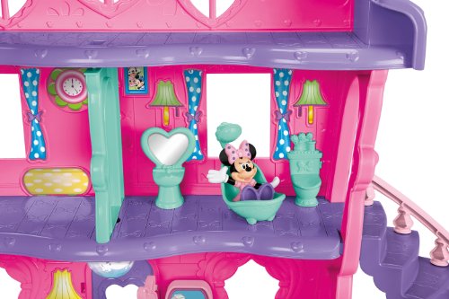 FISHER PRICE DISNEY MINNIE MOUSE MAGICAL BOW SWEET HOME DOLLS HOUSE FIGURES TOY GIRLS KIDS CHILDRENS PLAY SET