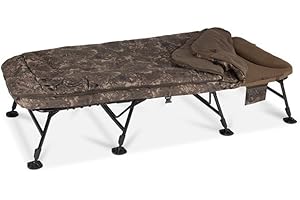 Nash MF60 Indulgence 5 Season Sleep Bed System: SS4 Wide