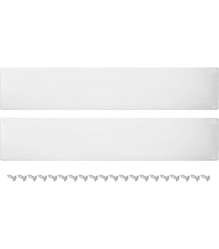 Prime-Line Aluminum Door Kick Plate (10 X 34 In.) India