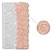 Produktbild spritech (TM) Bling Pearl Perle Design PU Leder Wallet Case Soft Lace Decor Geldbörse Karten Tasche Standfunktion Schutzhülle Cover, Color-15, LG G3 Mini