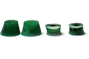 SPITBOARDS Swirl Bushings Duro Series 78A White-Green-Black