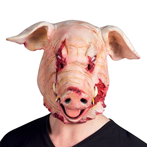 NEU Maske Blutiges Schwein aus Latex