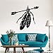 Produktbild Chaoaihekele  Federpfeile Wandaufkleber   Vinyl Art Wall   Home Decor Wohnzimmer Aufkleber