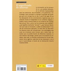 El significado de innovar (¿Qué sabemos de?)