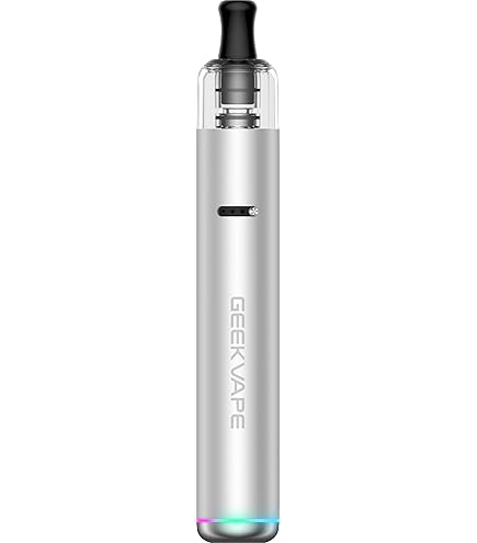 originale Kit Wenax S3 Geek'Vape Batteria incorporata da 1100 mAh Cartuccia  da 2 ml S Auto Draw/Pulsante attivato Sigaretta elettronica Vape (bianco  perla) - No Nicotine : Amazon.it: Elettronica