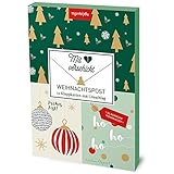 Image de Mit Herz verschickt – klassische Weihnacht: Weihnachtspost – 12 Klappkarten mit Umschlag (monbij
