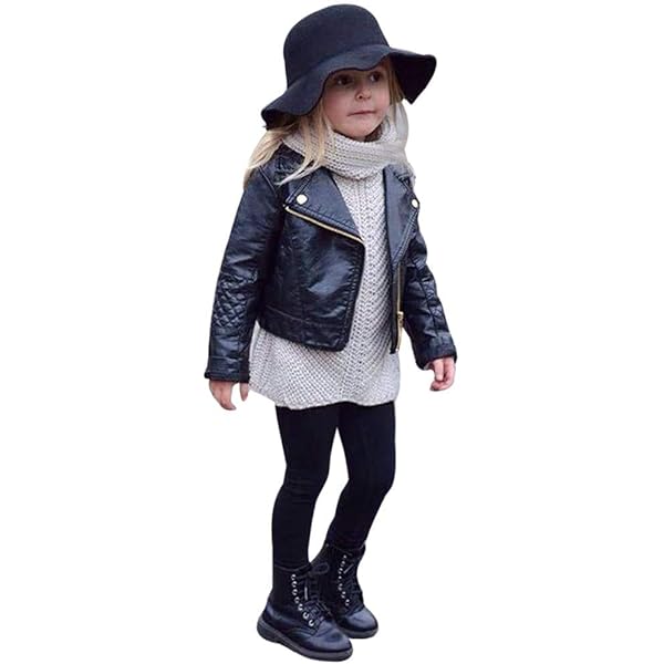 Gilet In Pelle Sintetica Per Bambini - Taglia 5, Giacca Invernale Per Motociclo E Tempo Libero - Foto 9