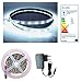 Produktbild Set LED Strip Streifen Weiss 3 Meter inkl. Netzteil PCB Weiss