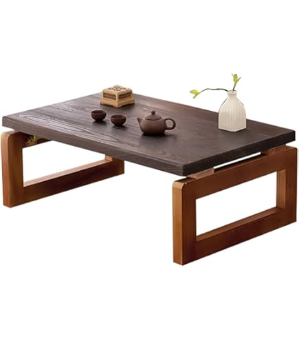 PetterShop Japanse vloer tafel, rechthoekige stijl tatami tafel
