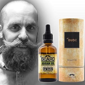 Da'Dude Beard Oil for Men - Conditioner, Softener & Moisturiser 50ml - Image 4