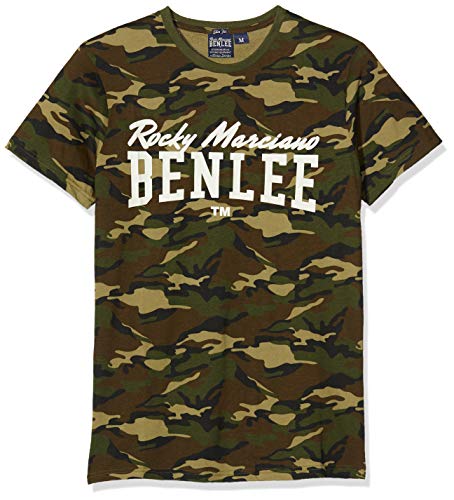 BENLEE Rocky Marciano Herren Greensboro T-Shirt, Camo Woodland, L