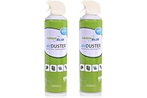 GREEN BLUE GreenBlue GB600 Air Duster 2x600ml Nettoyage atomiseur spray nettoyant pour air comprimé ozone amical OFFICE CLEAN (2)