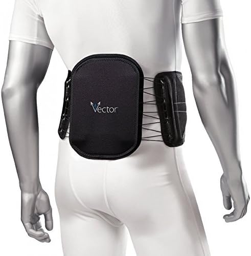 BioSkin Premium Lower Back Brace - #1 For Targeted Compression And Immediate Relief - Adjustable Support For Lumbago, Low Back Pain, And Spasms - Vector (Xl)