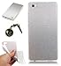 Produktbild TPU Luxus Glitzer Case Cover P8 Lite Hülle mit Kratzfeste Stoßdämpfende Strass Shining Sparkle Schutzhülle Ultra Thin Light Kristall Schutz Matt Schale Bumper für Huawei P8 Lite +Staubstecker (1RR)