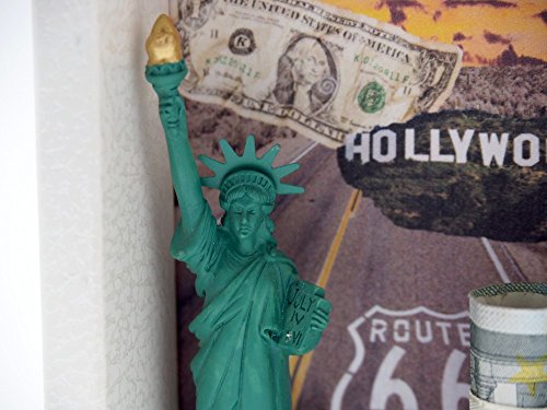 Geldgeschenk Verpackung Geldverpackung Urlaub Reise USA Amerika - 8