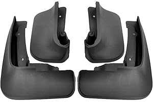 DIOTTI 4 Stücke Auto Schmutzfänger Kotflügel für Vw Transporter Caravelle T6 T6. 1 Multivan Kombi 2015-2021, Mudguards, Spritzschutz, Schlammklappen, Dustproof Kratzfest