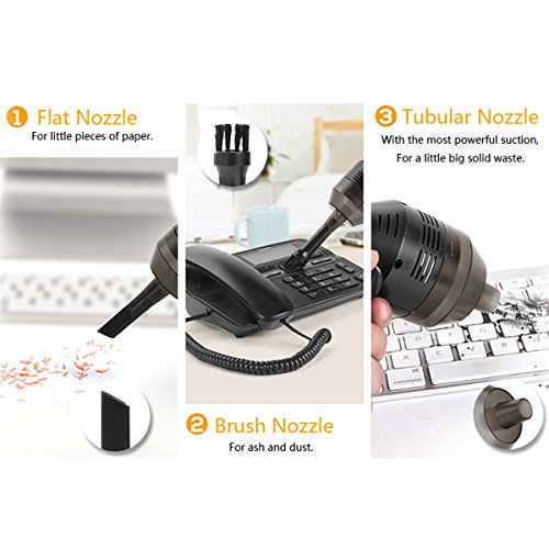 USB Vacuum Cleaner, Computer Vacuum Cleaner MECO Keyboard Cleaner USB