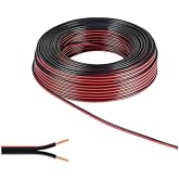 2x0.75mm&sup2; Kordon Yassı Bitişik Ses Sistemi Hoparl&ouml;r Kablosu (25 Metre)