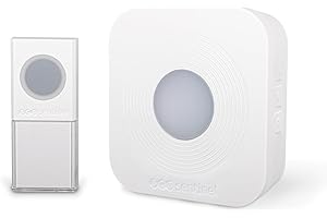 Carillon sans fil - SCS SENTINEL - 200 metres - SimplyBell - Blanc