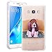 Price comparison product image SmartLegend Samsung J5 2016 Case , Samsung SM-J510 Hybrid Bling Cover ,Glitter Plastic IMD Ultra Thin Anti-Scratch Full Body Case for Samsung Galaxy J5 2016 Version Hard Case Ultra Thin Lightweight Back Cover ShockProof Protective SmartPhone Skin Case -Cute Dog