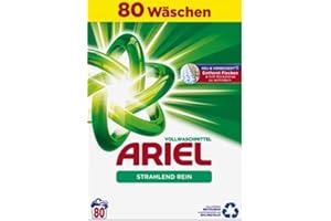 Ariel Uniwersalny środek piorący w proszku do szybkiego rozpuszczania + 4,8 kg, 80 cykli prania, doskonałe usuwanie plam